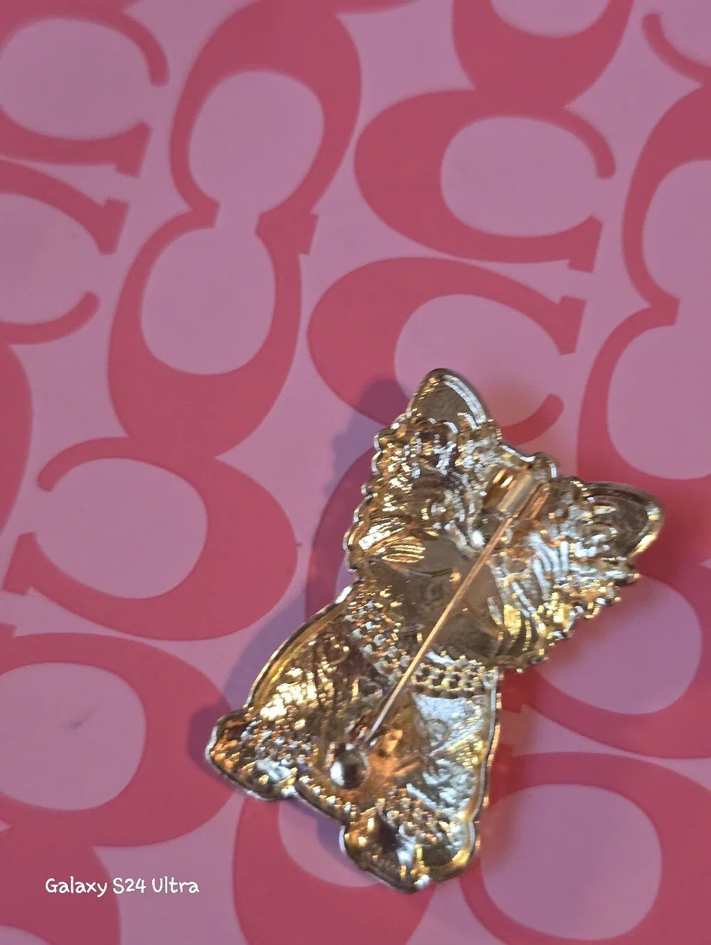 Yorkie Dog Yorkshire Terrier Tiny Brooch NEW